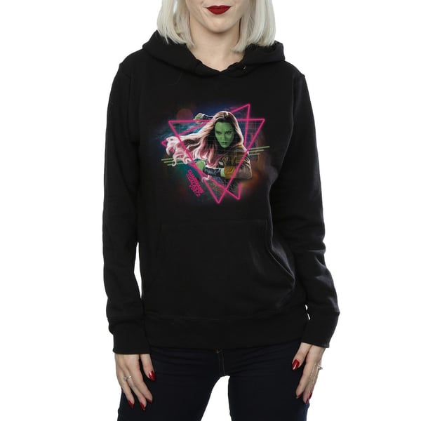 Marvel Womens/Ladies Guardians Of The Galaxy Neon Gamora Hoodie