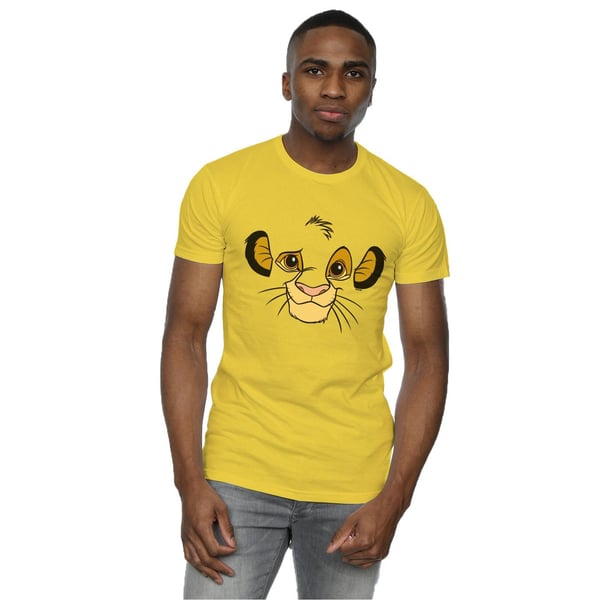 Disney Miesten Leijonakuningas Simba-kasvot T-paita