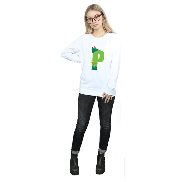 Disney Womens/Ladies Alphabet P Is For Peter Pan Sweatshirt