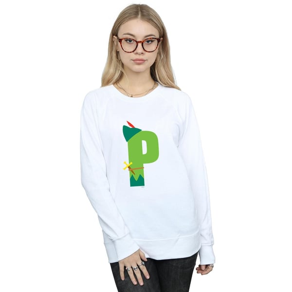 Disney Womens/Ladies Alphabet P Is For Peter Pan Sweatshirt