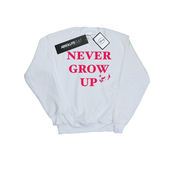 Disney Womens/Ladies Peter Pan Never Grow Up Sweatshirt