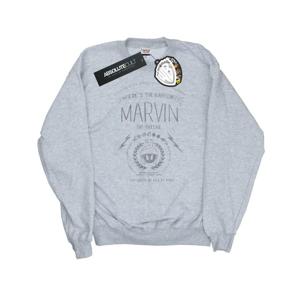 Looney Tunes Mens Marvin The Martian Where´s The Kaboom Sweatshirt