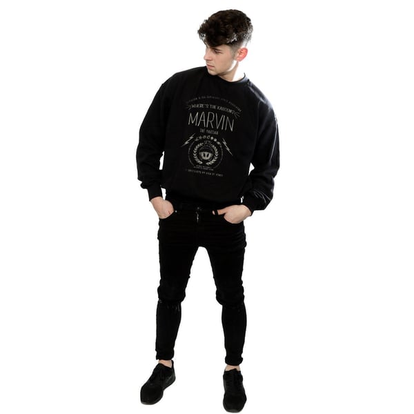 Looney Tunes Mens Marvin The Martian Where´s The Kaboom Sweatshirt