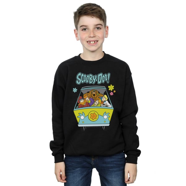 Scooby Doo Boys Mystery Machine Group Sweatshirt