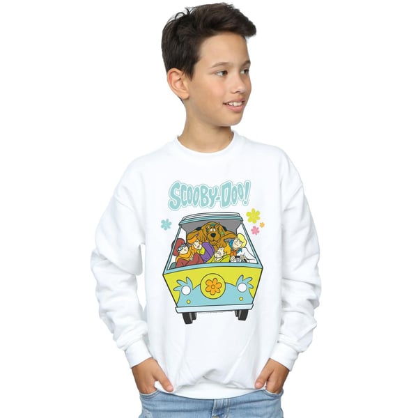 Scooby Doo Boys Mystery Machine Group Sweatshirt