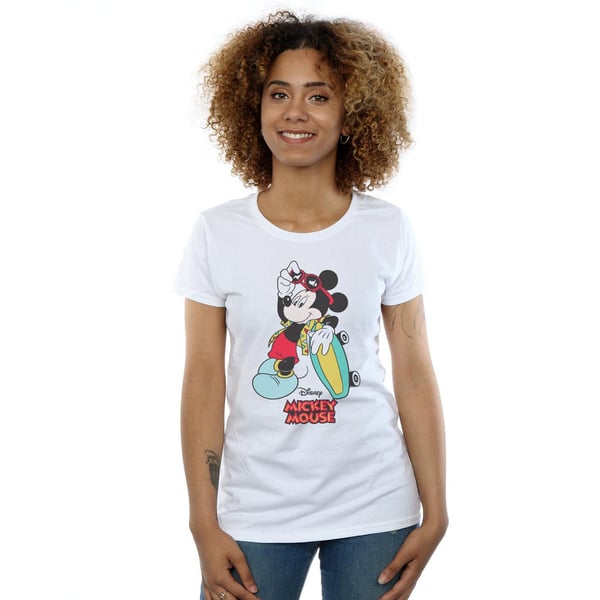 Disney Womens/Ladies Mickey Mouse Skate Dude Cotton T-Shirt