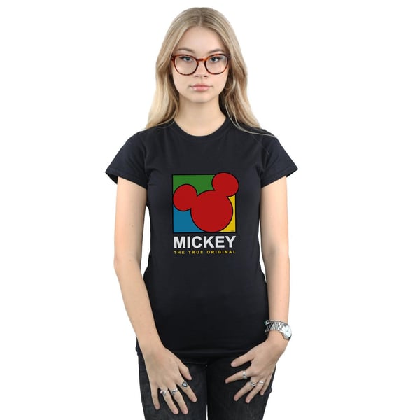 Disney Womens/Ladies Mickey Mouse True 90s Cotton T-Shirt
