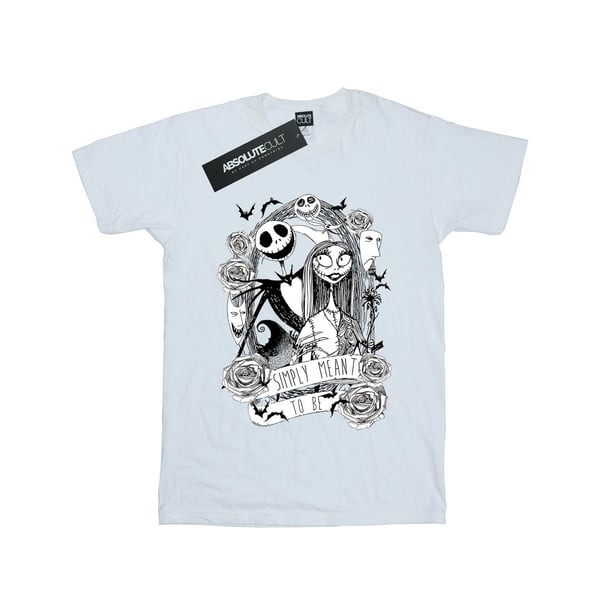 Disney Girls Nightmare Before Christmas Simply Meant To Be Cotton T-Shirt