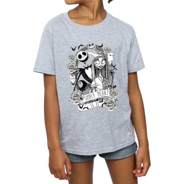 Disney Girls Nightmare Before Christmas Simply Meant To Be Cotton T-Shirt