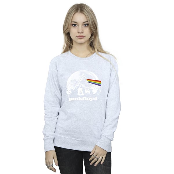 Pink Floyd Womens/Ladies Moon Prism Blue Sweatshirt