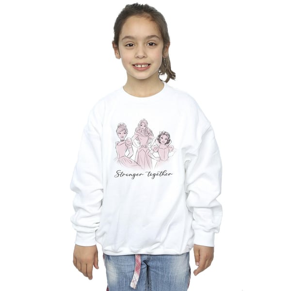 Disney Girls Princesses Stronger Together Sweatshirt
