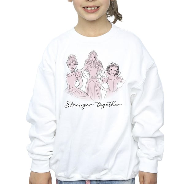 Disney Girls Princesses Stronger Together Sweatshirt
