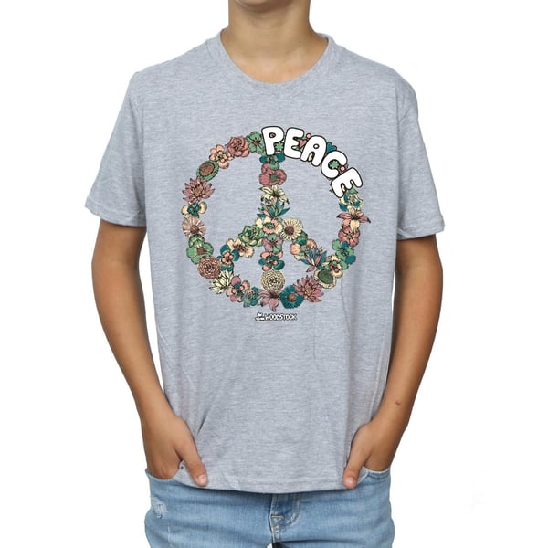 Woodstock Boys Floral Peace T-Shirt