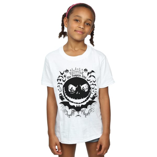 Disney Girls Nightmare Before Christmas Jack The Pumpkin King Cotton T-Shirt