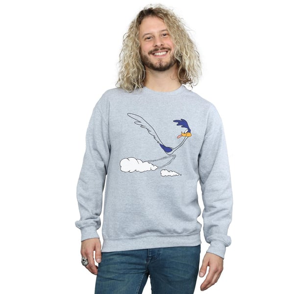 Looney Tunes Mens Road Runner Running Sweatshirt