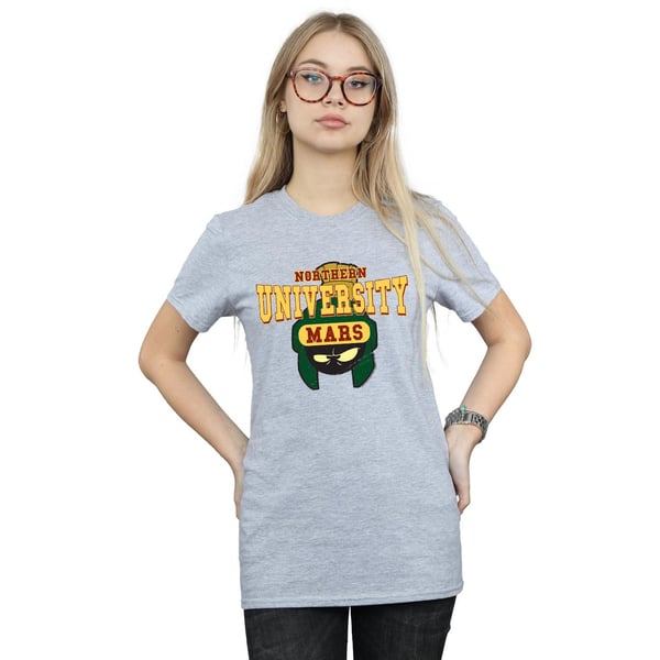 Looney Tunes Womens/Ladies Northern University Of Mars Cotton Boyfriend T-Shirt