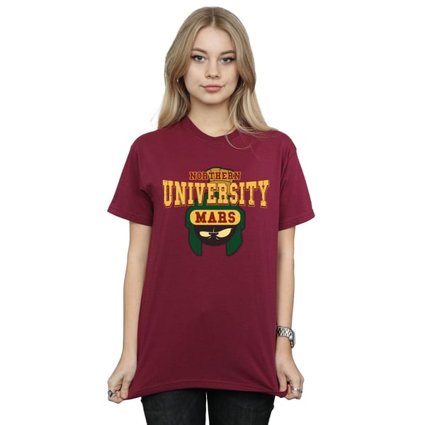 Looney Tunes Womens/Ladies Northern University Of Mars Cotton Boyfriend T-Shirt