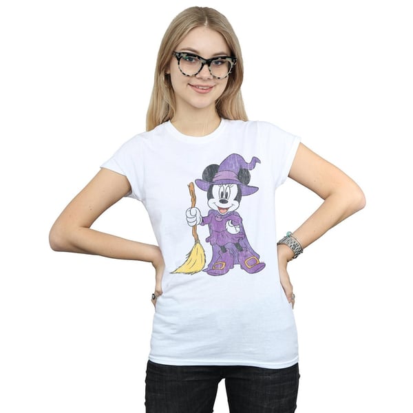 Disney Womens/Ladies Minnie Mouse Witch Costume Cotton T-Shirt