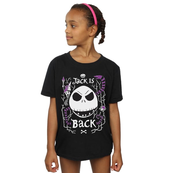 Disney Girls Nightmare Before Christmas Jack Is Back Cotton T-Shirt