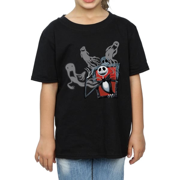 Disney Girls Nightmare Before Christmas Ghosts Of Jack Cotton T-Shirt