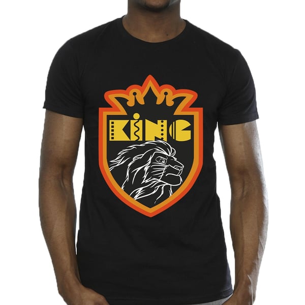 Disney Mens The Lion King Crest T-Shirt