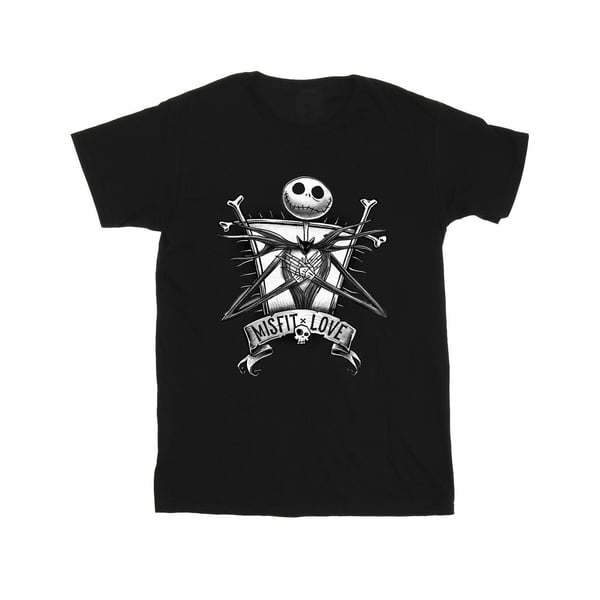 Disney Girls The Nightmare Before Christmas Misfits Love Cotton T-Shirt