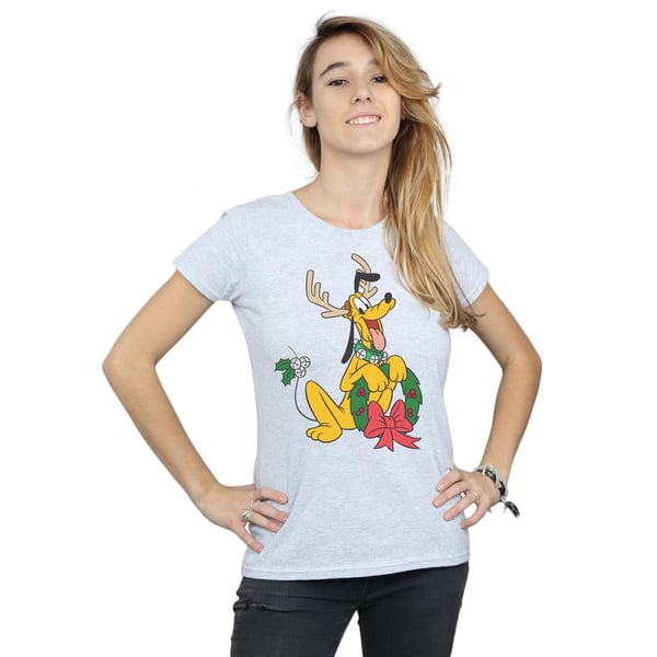 Disney Dam/Dam Pluto Julren Bomulls T-Shirt