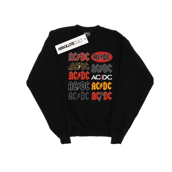 AC/DC Womens/Ladies Multi Logos Sweatshirt