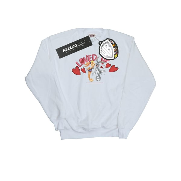 Looney Tunes Mens Bugs Bunny And Lola Valentine´s Day Loved Up Sweatshirt