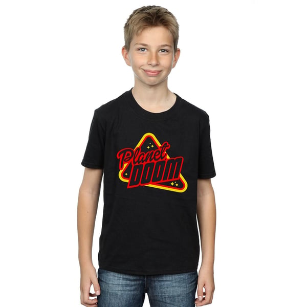 Ready Player One Boys Planet Doom Logo T-Shirt
