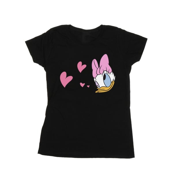 Disney Womens/Ladies Daisy Duck Kisses Cotton T-Shirt
