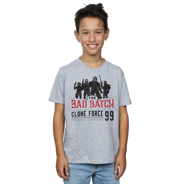 Star Wars Boys The Bad Batch Clone Force 99 T-paita