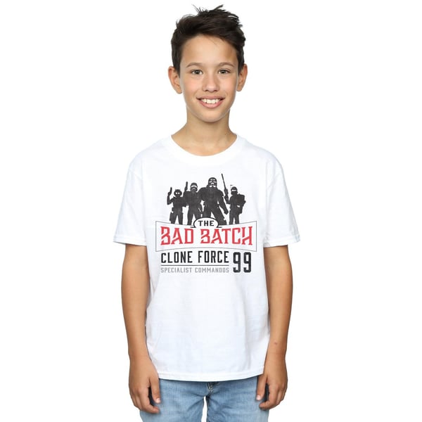 Star Wars Boys The Bad Batch Clone Force 99 T-paita