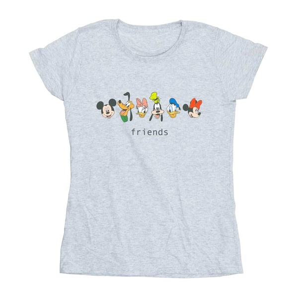 Disney Womens/Ladies Mickey Mouse And Friends Cotton T-Shirt