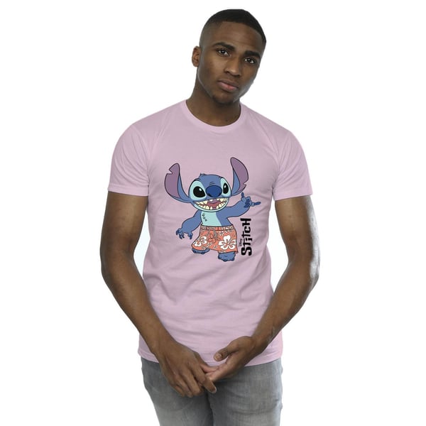 Disney Mens Lilo & Stitch Bermuda Shorts T-Shirt