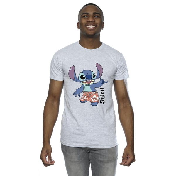 Disney Mens Lilo & Stitch Bermuda Shorts T-Shirt