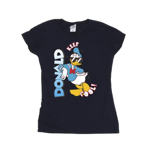 Disney Womens/Ladies Donald Duck Cool Cotton T-Shirt