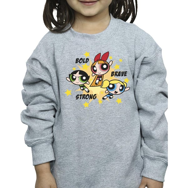 The Powerpuff Girls Girls Bold Brave Strong Sweatshirt