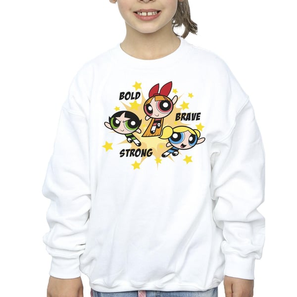 The Powerpuff Girls Girls Bold Brave Strong Sweatshirt