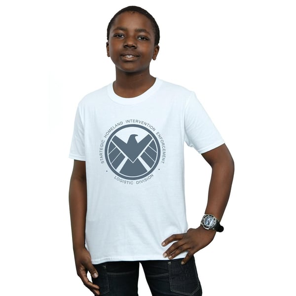 Marvel Boys Agents Of SHIELD Logistics Division T-Shirt