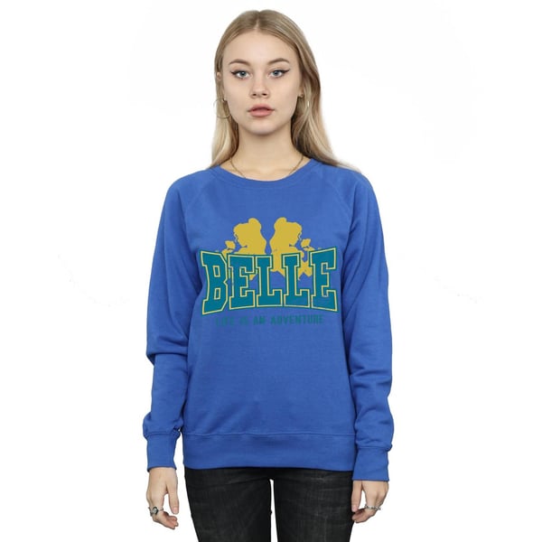 Disney Womens/Ladies Princess Belle Adventure Collegiate Sweatshirt