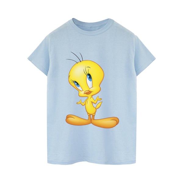 Looney Tunes Womens/Ladies Tweety Standing Cotton Boyfriend T-Shirt