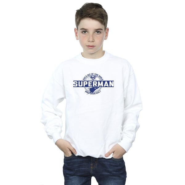 DC Comics Boys Superman Out Of This World Sweatshirt
