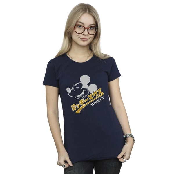Disney Womens/Ladies Mickey Mouse Japanese Cotton T-Shirt