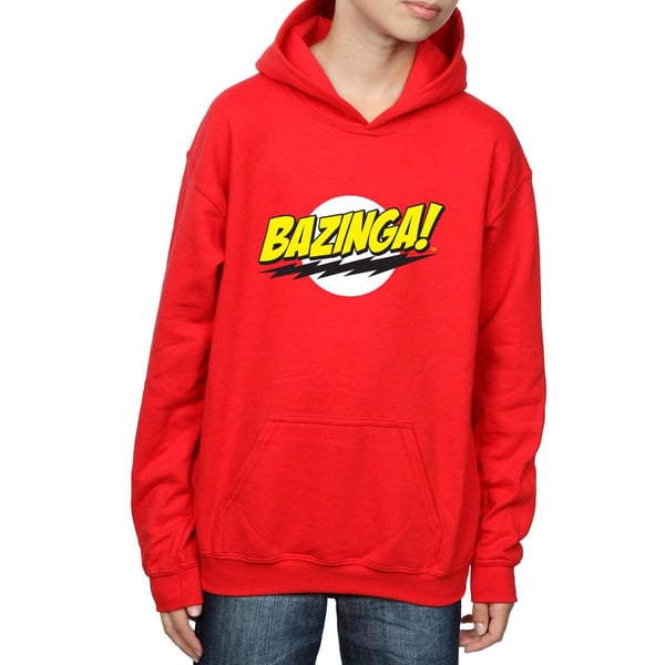 The Big Bang Theory Boys Sheldon Bazinga Hoodie