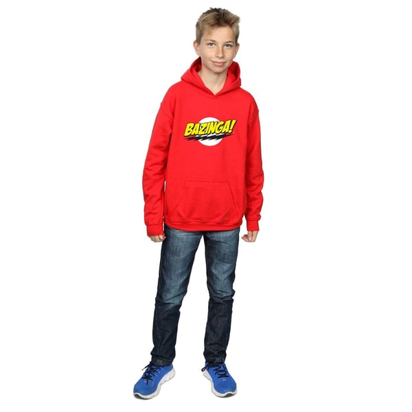 The Big Bang Theory Boys Sheldon Bazinga Hoodie
