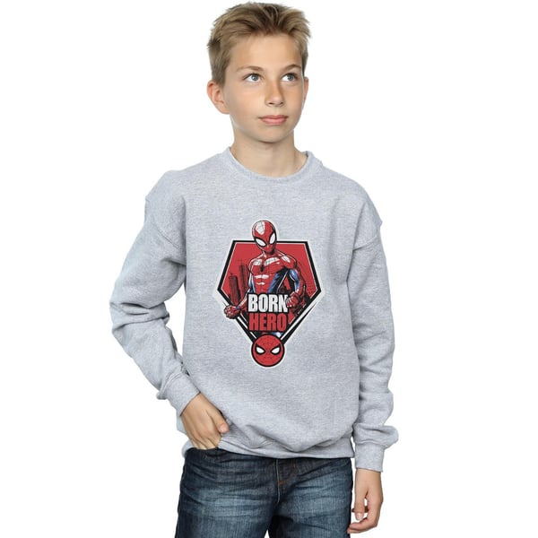 Marvel Boys Spider-Man Born Hero Sweatshirt