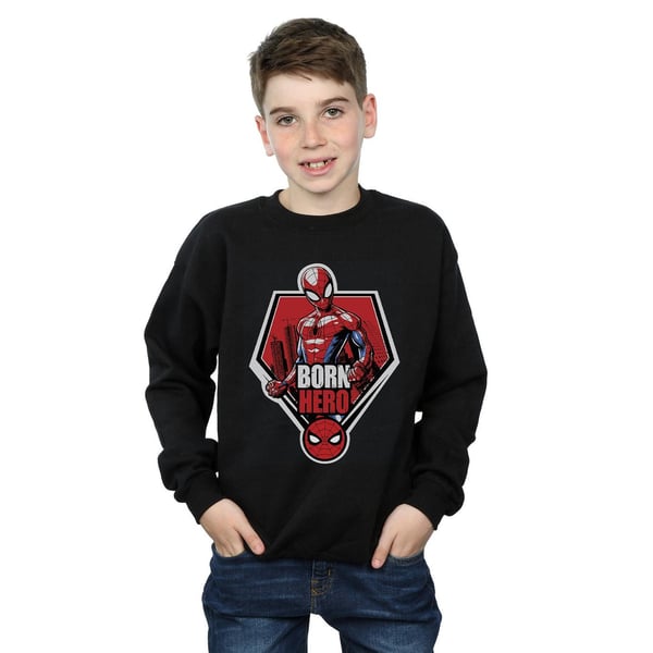 Marvel Boys Spider-Man Born Hero Sweatshirt