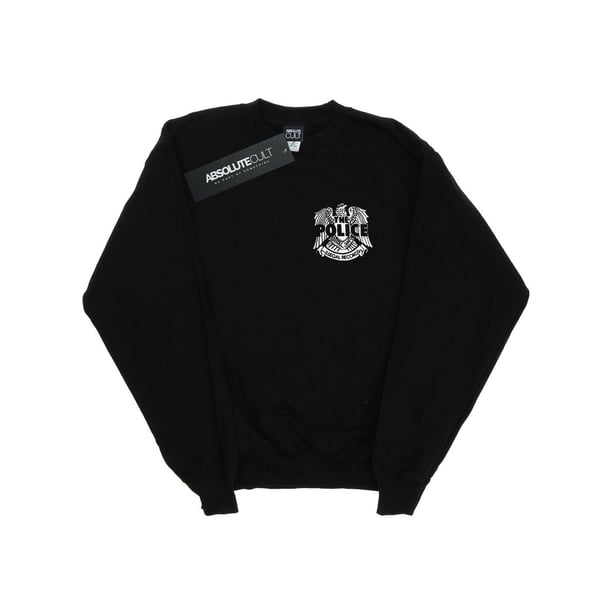 The Police Womens/Ladies Illegal Records Eagle Chest Sweatshirt