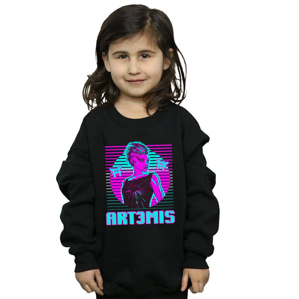 Ready Player One Girls Neon Art3mis Sweatshirt